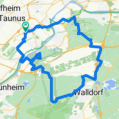 Flughafen mit Startbhn West
