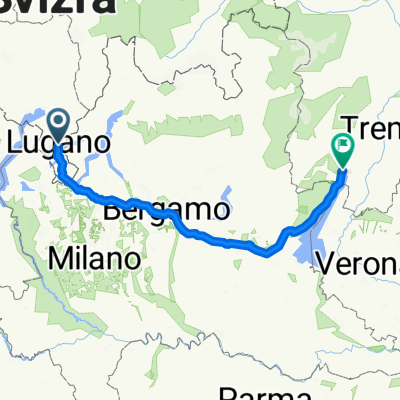 Lugano - Riva del Garda