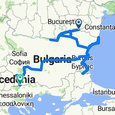 Parcurs Bulgaria