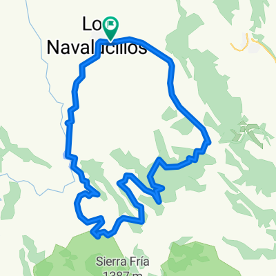 mtb Los Navalucillos  ( Cabañeros )