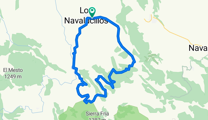 mtb Los Navalucillos  ( Cabañeros )