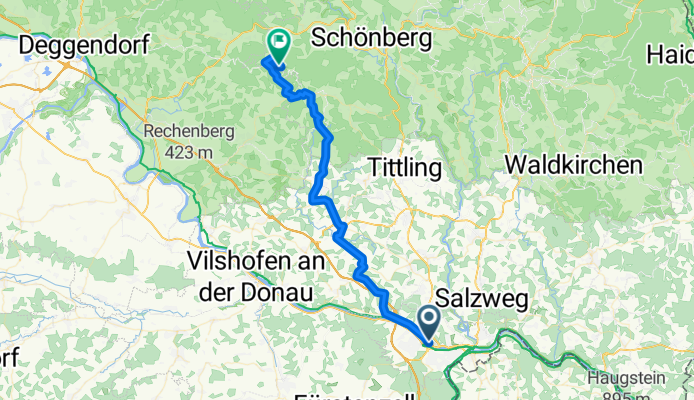 Zum Aussichtsturm Brotjacklriegel
