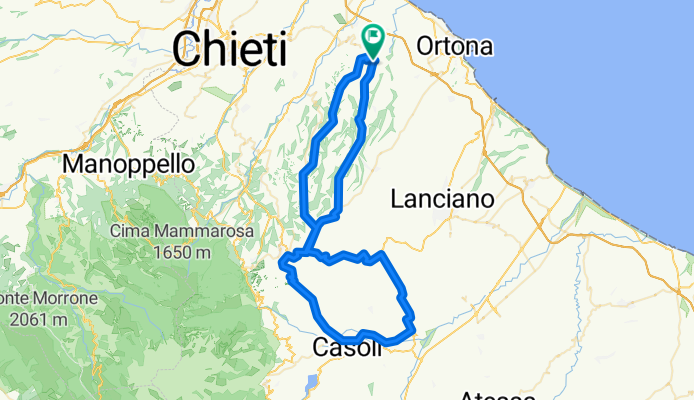 Gran Fondo Tollo 2013 percorso corto