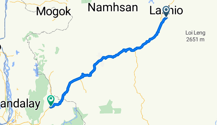 Lashio -Pyin Oo Lwin