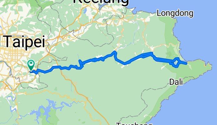 動物園->福隆火車站