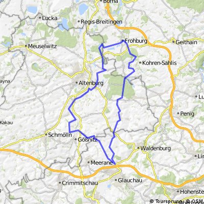 Zwischen Glauchau und Frohburg