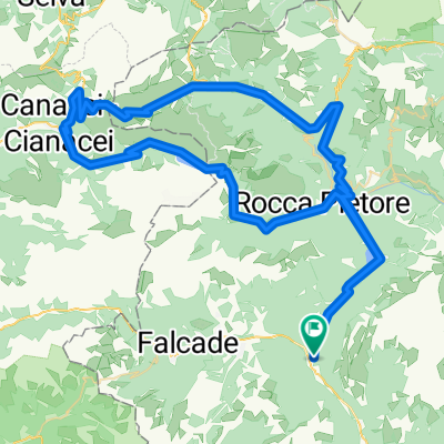 Cencenighe - Passo Fedaia - Passo Pordoi - Cencenighe