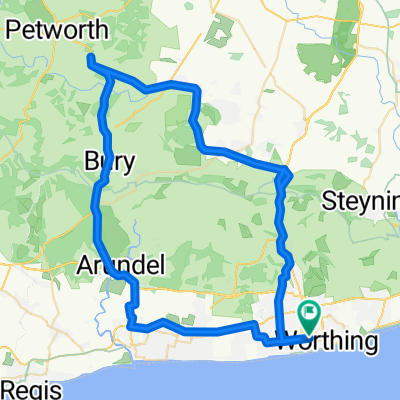 Worthing to Petworth loop CLONED FROM ROUTE 1265928