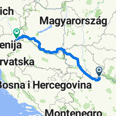 Do Slovenije preko Madjarske