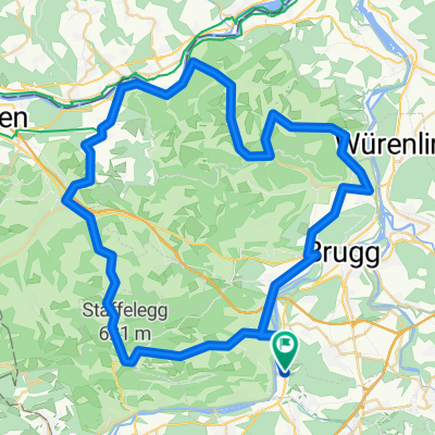 Staffelegg  - Kaisten - Laufenburg - Villigen