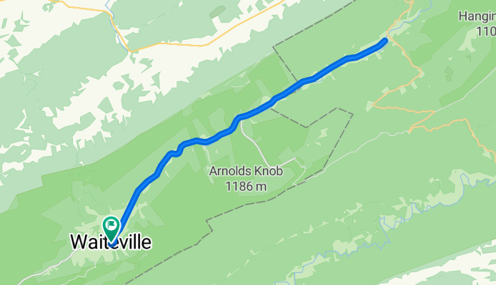 Waiteville to Paintbank