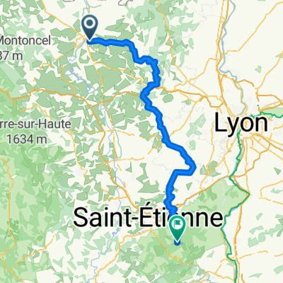 Tour de France 7.Etappe Roanne - Croix de Chaubouret