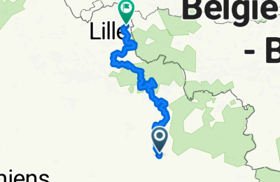 Route in der Bikemap App öffnen