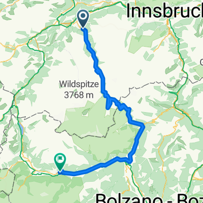 Day 2 - Oetz - Sölden - Timmelsjoch - Meran - Schlanders (150km)