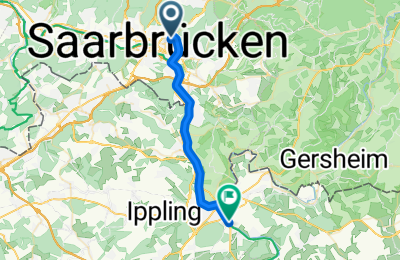 Route in der Bikemap App öffnen