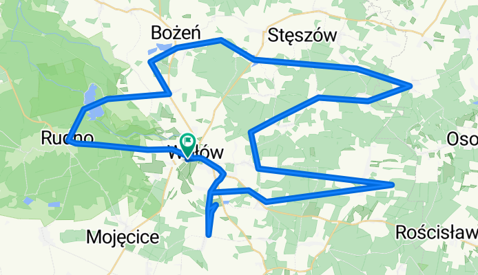 Jak z 47 km robi się 77km  w terenie CLONED FROM ROUTE 1023551