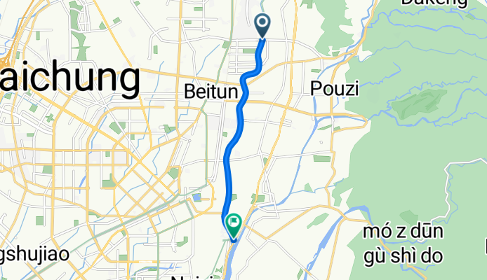[中部 台中 太平]旱溪東路自行車道