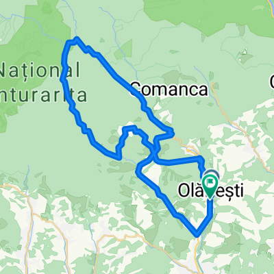 Traseu 3 avansat - Olanesti