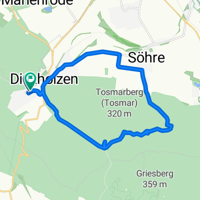 Diekholzen - Tosmarberg - Söhre