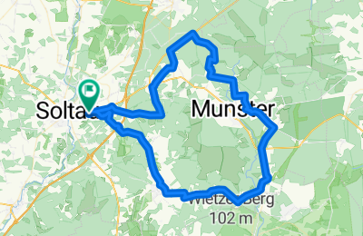 Route in der Bikemap App öffnen