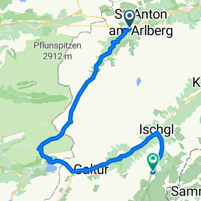 12 part 1/6 st anton &gt;&gt;&gt; ischgl bodenalpe