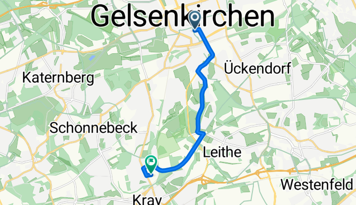 GE-Altstadt - Essen Kray (Wolperding)