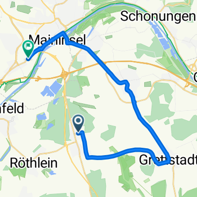 RtW über Grettstadt und SW