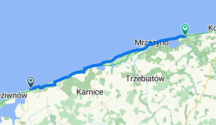 Z 2012 W1-3 dzika plaża za Dziwnówkiem - Dźwirzyno