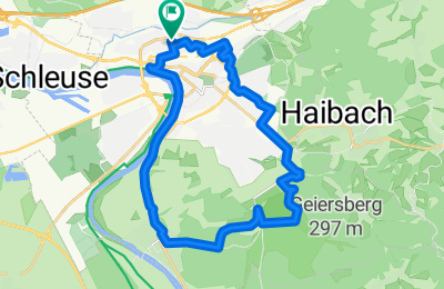 Route in der Bikemap App öffnen