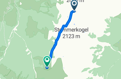 Route in der Bikemap App öffnen