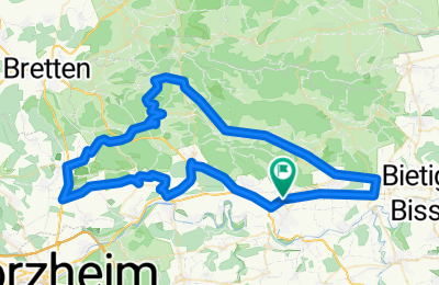 Route in der Bikemap App öffnen