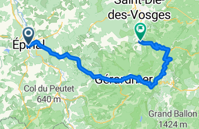 Route in der Bikemap App öffnen