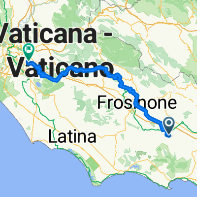 San Giovanni-Frosinone-Fiuggi-Palestrina-Roma