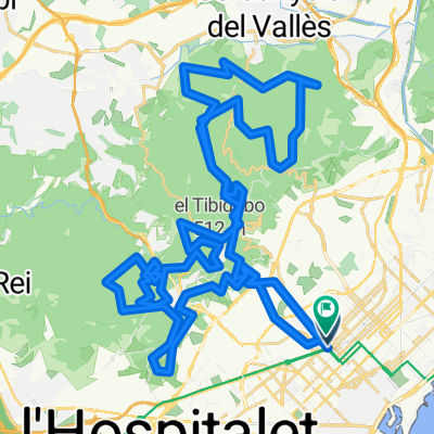 ruta bici muntanya