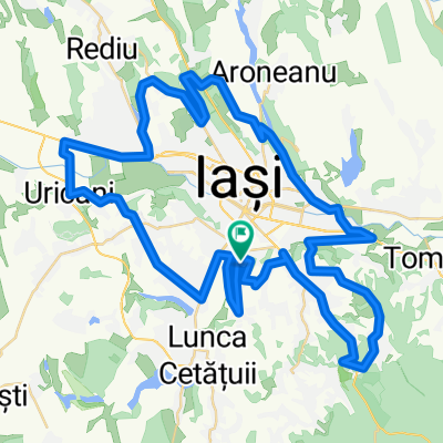 Circuit in jurul Iasului