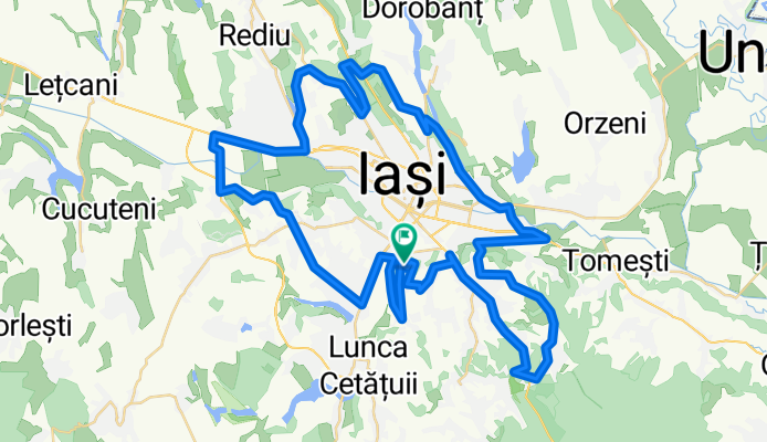 Circuit in jurul Iasului