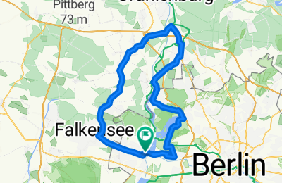 Route in der Bikemap App öffnen