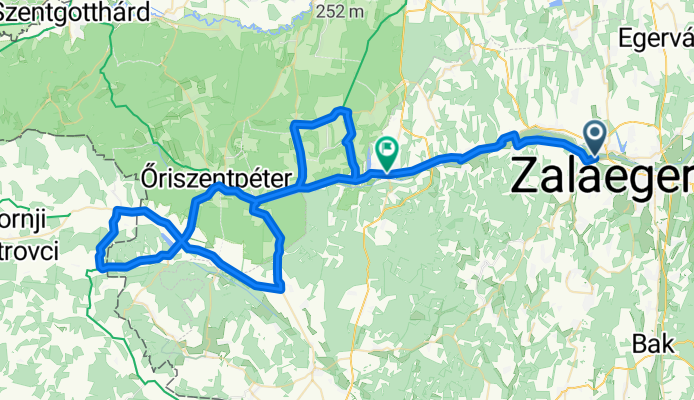 Zalaegerszegről Zalalövőre a Vadásató érintésével