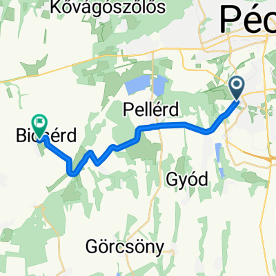 Pécs nagybani - Bicsérdi tó