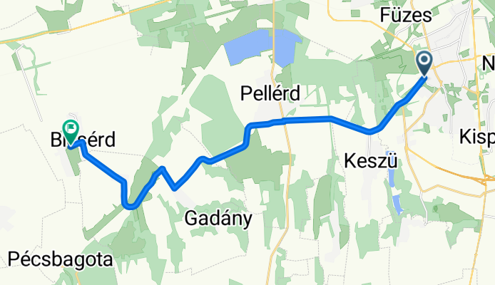 Pécs nagybani - Bicsérdi tó