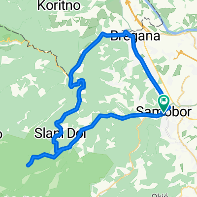 Samobor-Grdanjci-Slani dol-Slapnica-Samobor