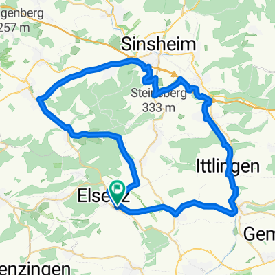 41 km Elsenz-Dühren-Angelbachtal