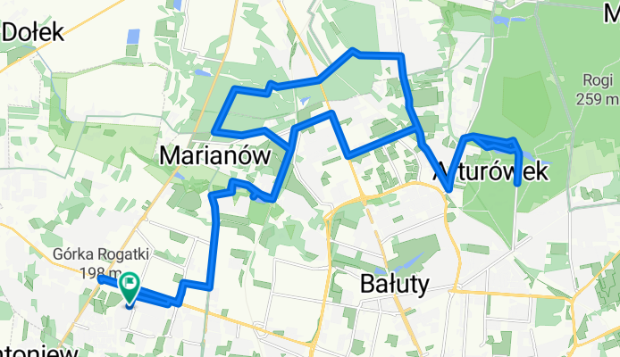 Arturówek 17.04.2013