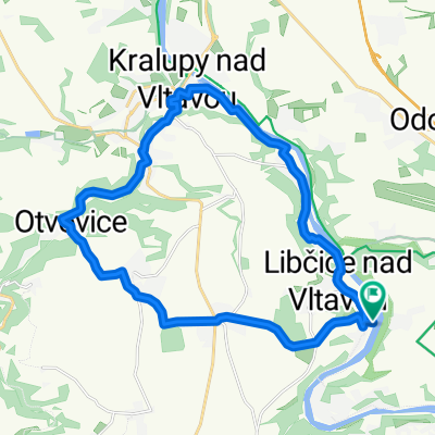 Libčice - Kralupy - Otvovice - Libčice