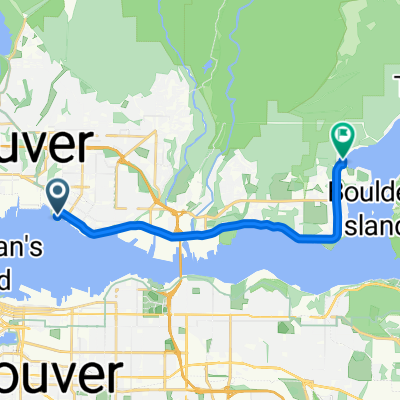 Lonsdale Quay to Deep Cove