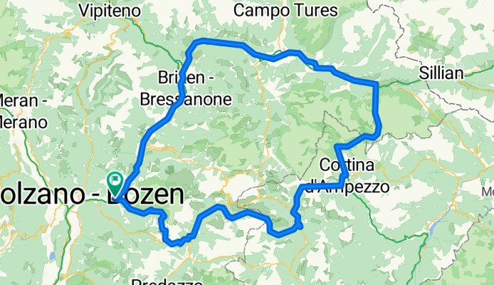 Bolzano Cortina d ampezzo