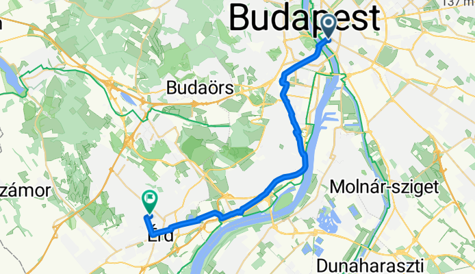 Bp., Belváros-Bp., Etele tér-Érd