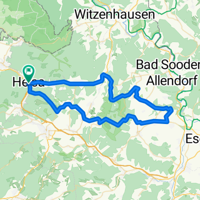 RR57km - Helsa - Hoher Meißner