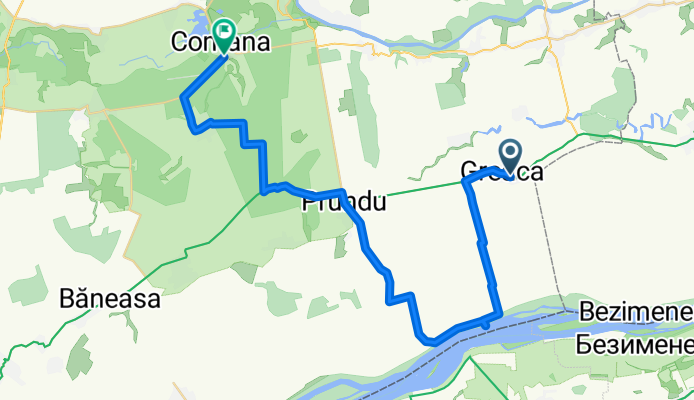 Greaca- Dunare - Comana