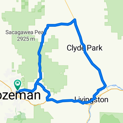 Bozeman Livingston Around the Block